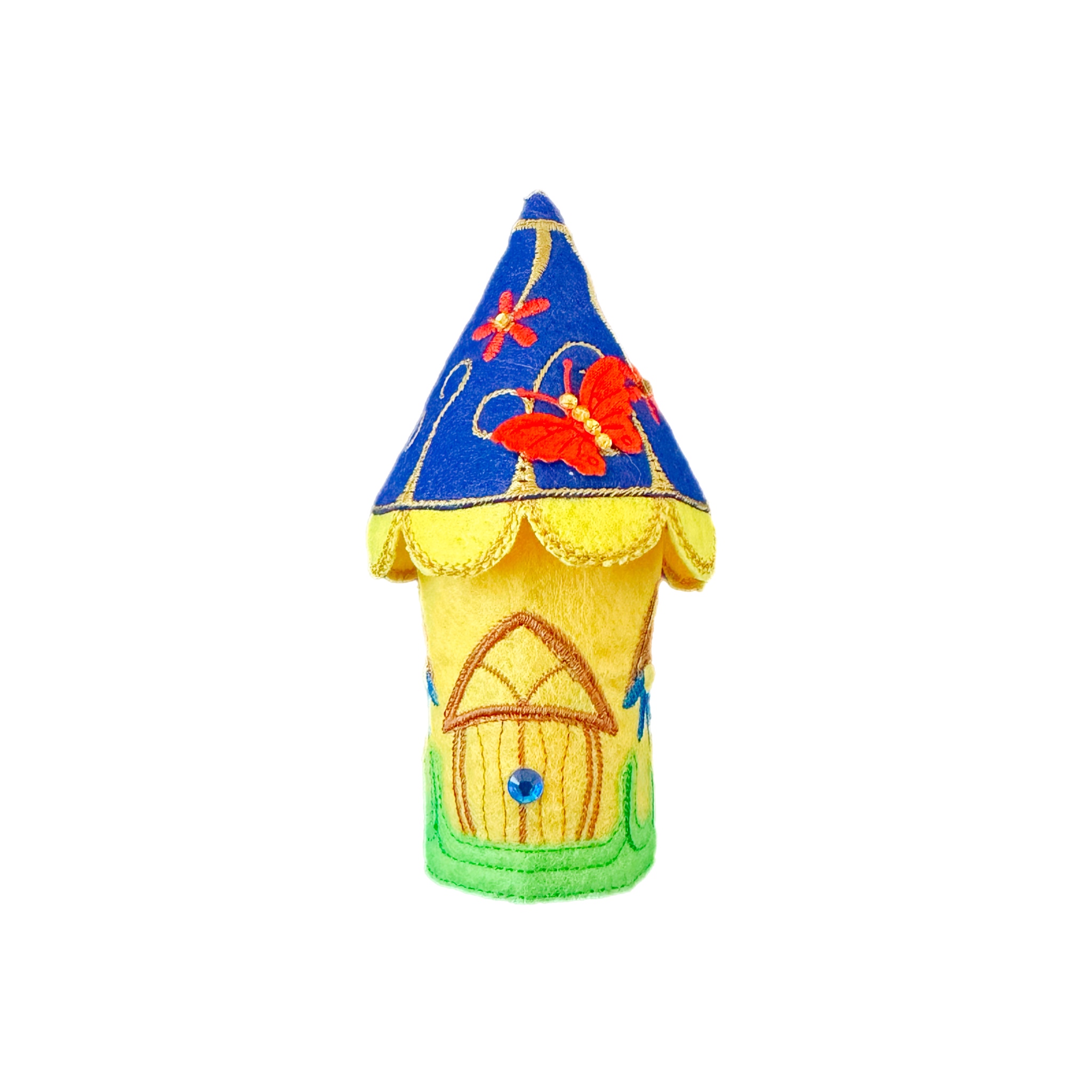 Butterfly Fairy House with LED Tea Light