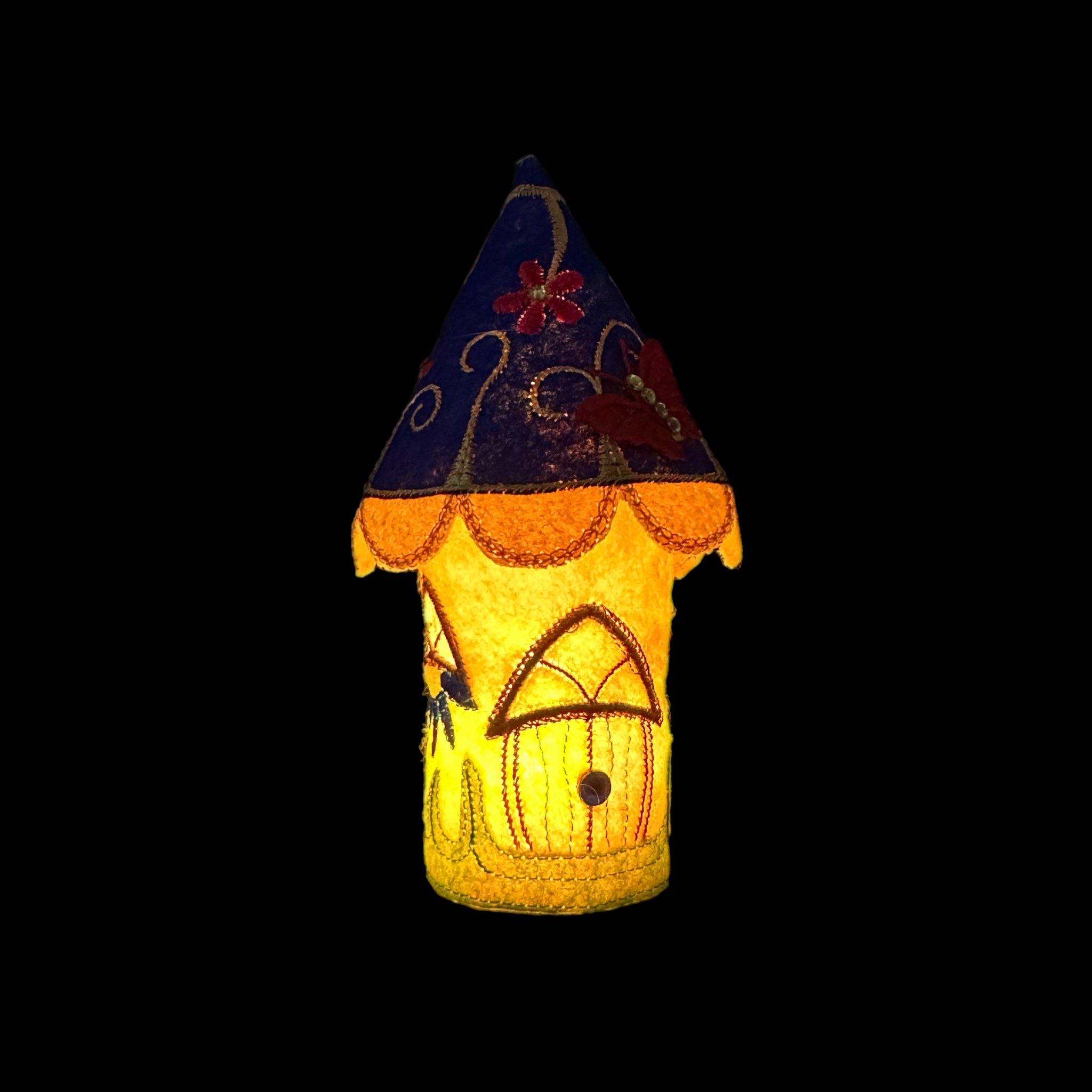 Butterfly Fairy House with LED Tea Light — image 2