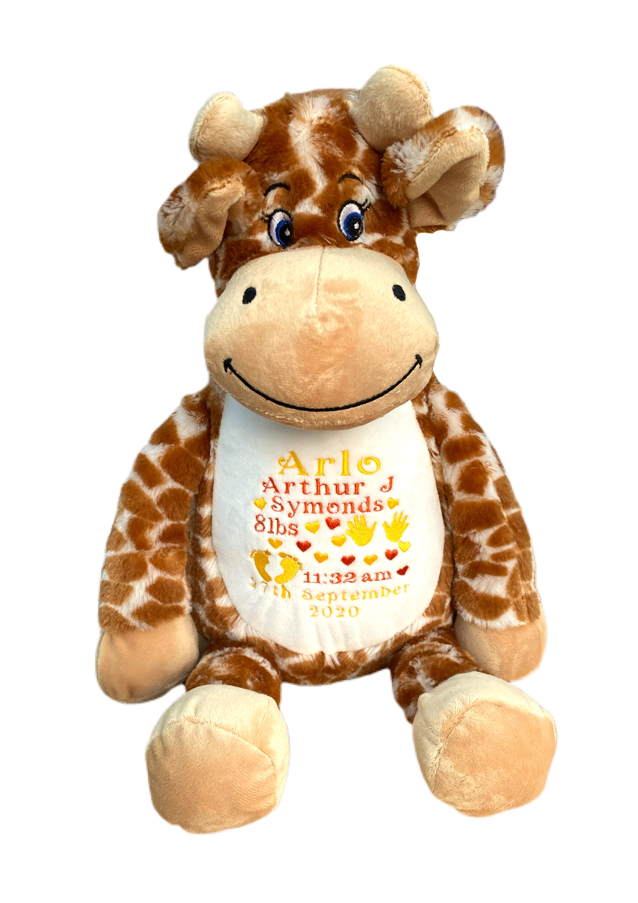 Giraffe Soft Toy - Personaliseable — image 3