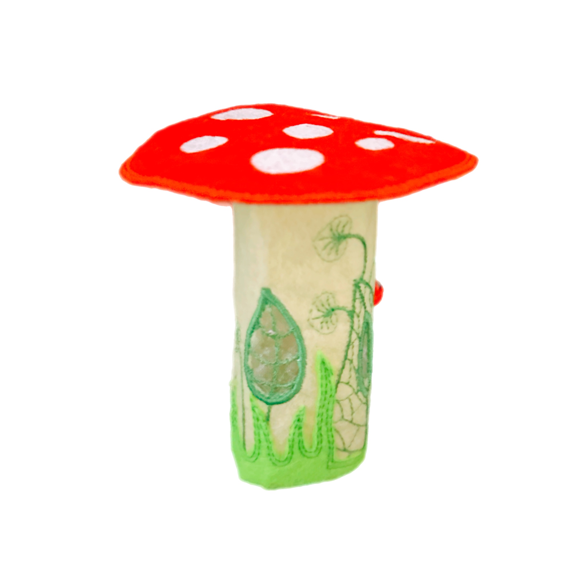Toadstool Fairy House with LED Tea Light — image 5